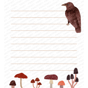 "Varjú gombákkal" jegyzettömb