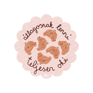 Bátorító matrica "Átlagos"