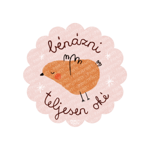 Bátorító matrica "Bénázó"