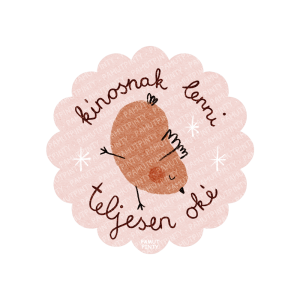 Bátorító matrica "Kínos"