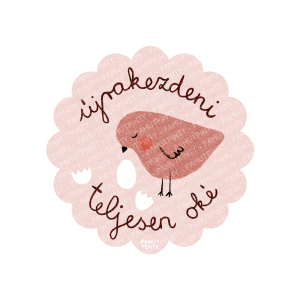 Bátorító matrica "Újrakezdő"