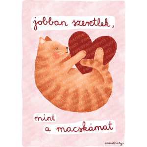 Jobban szeretlek, mint a macskámat