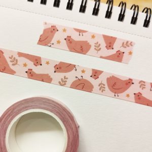 Tyúkos washi tape